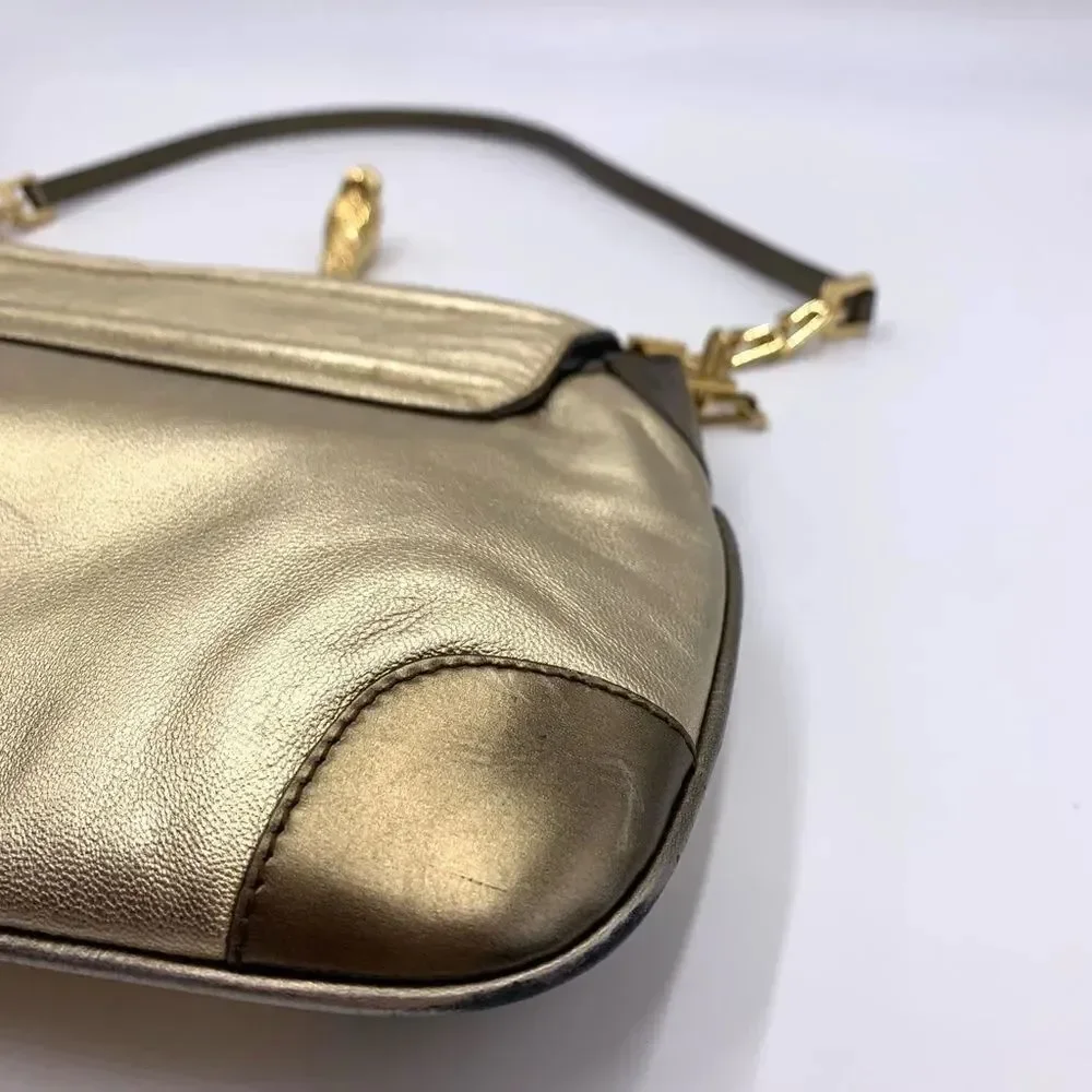 Auth 90s Vtg Tiger’s Head Animalier Evening Bag by Tom Ford for GUCCI Collectors